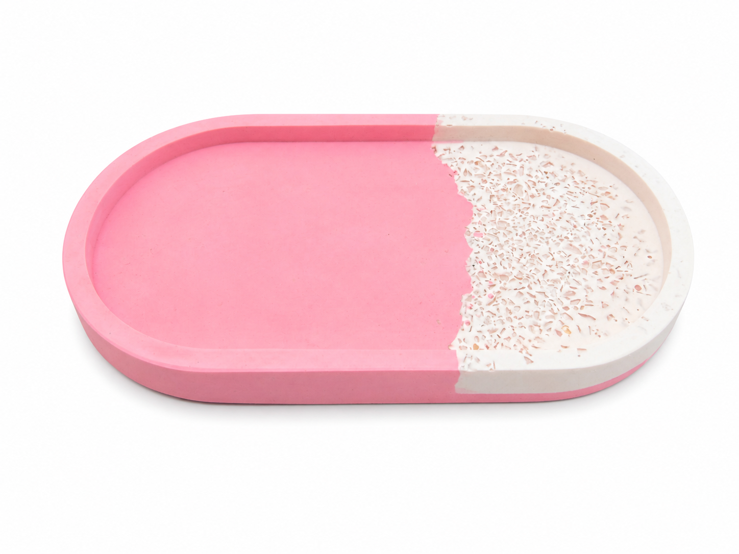 Blush Dual Tone Quartz Tray