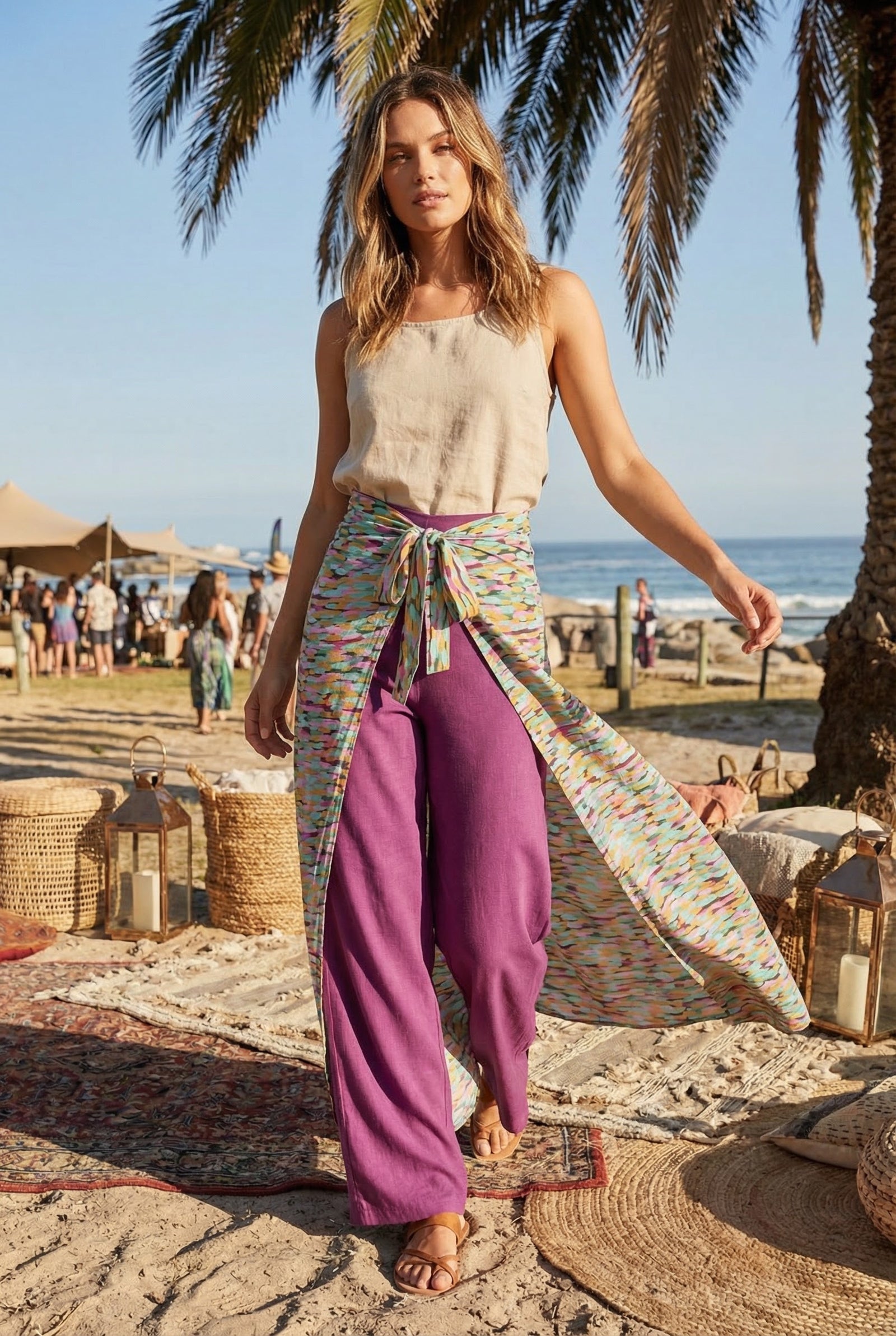 Amethyst Sky Wrap Pants image 2