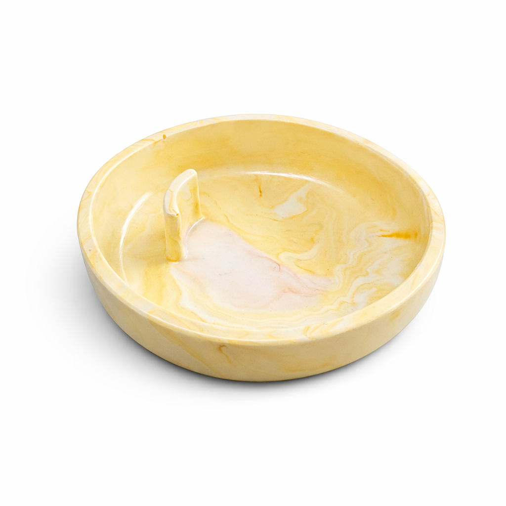 Golden Light Ring Dish by ByCallimila