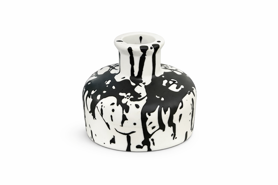Ink Splash Mini Vase by ByCallimila