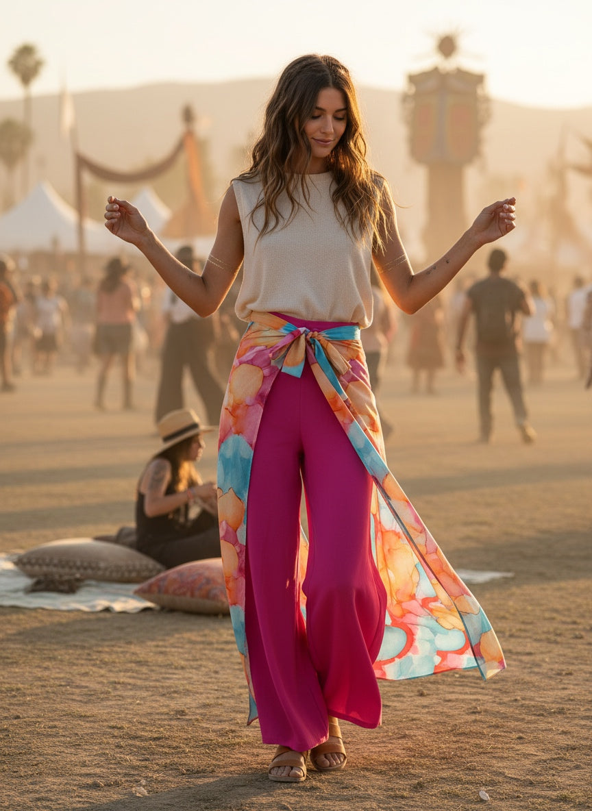 Sunspell Wrap Pants by ByCallimila