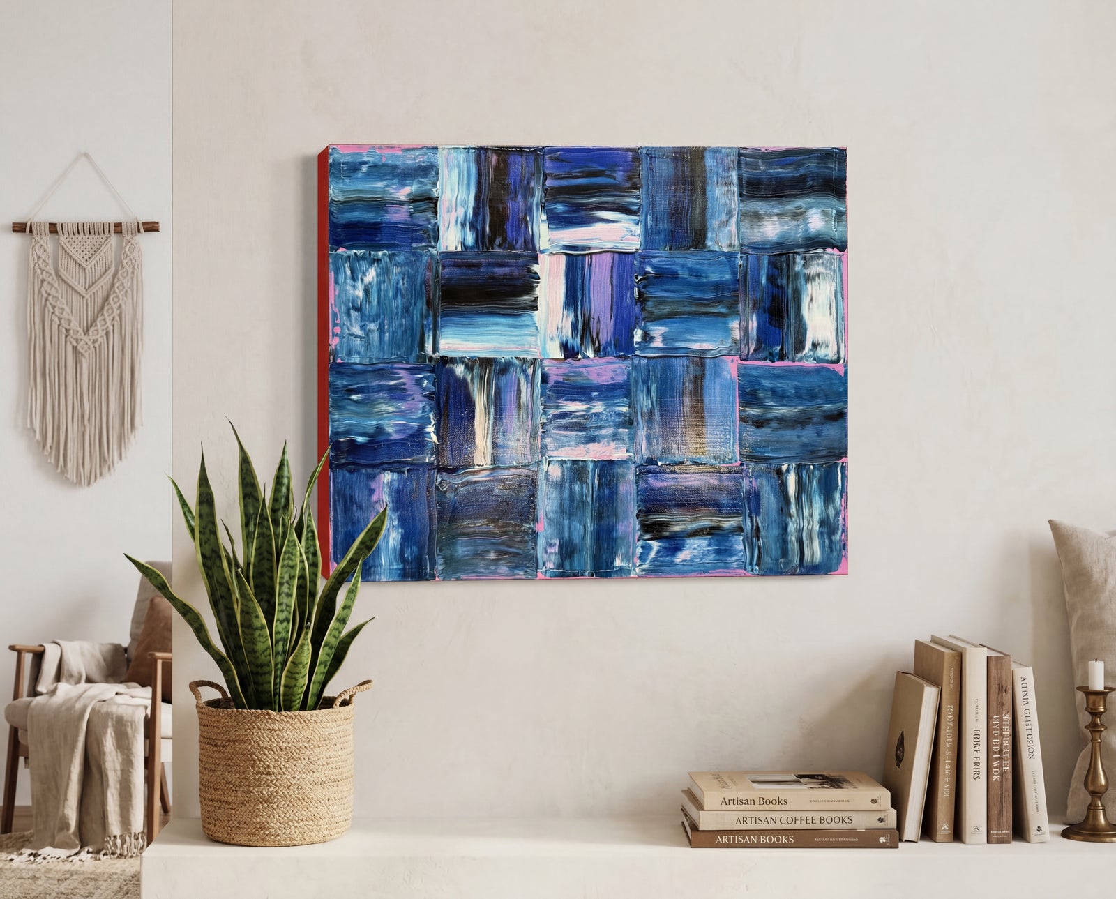 Tidal Mosaic — styled interior