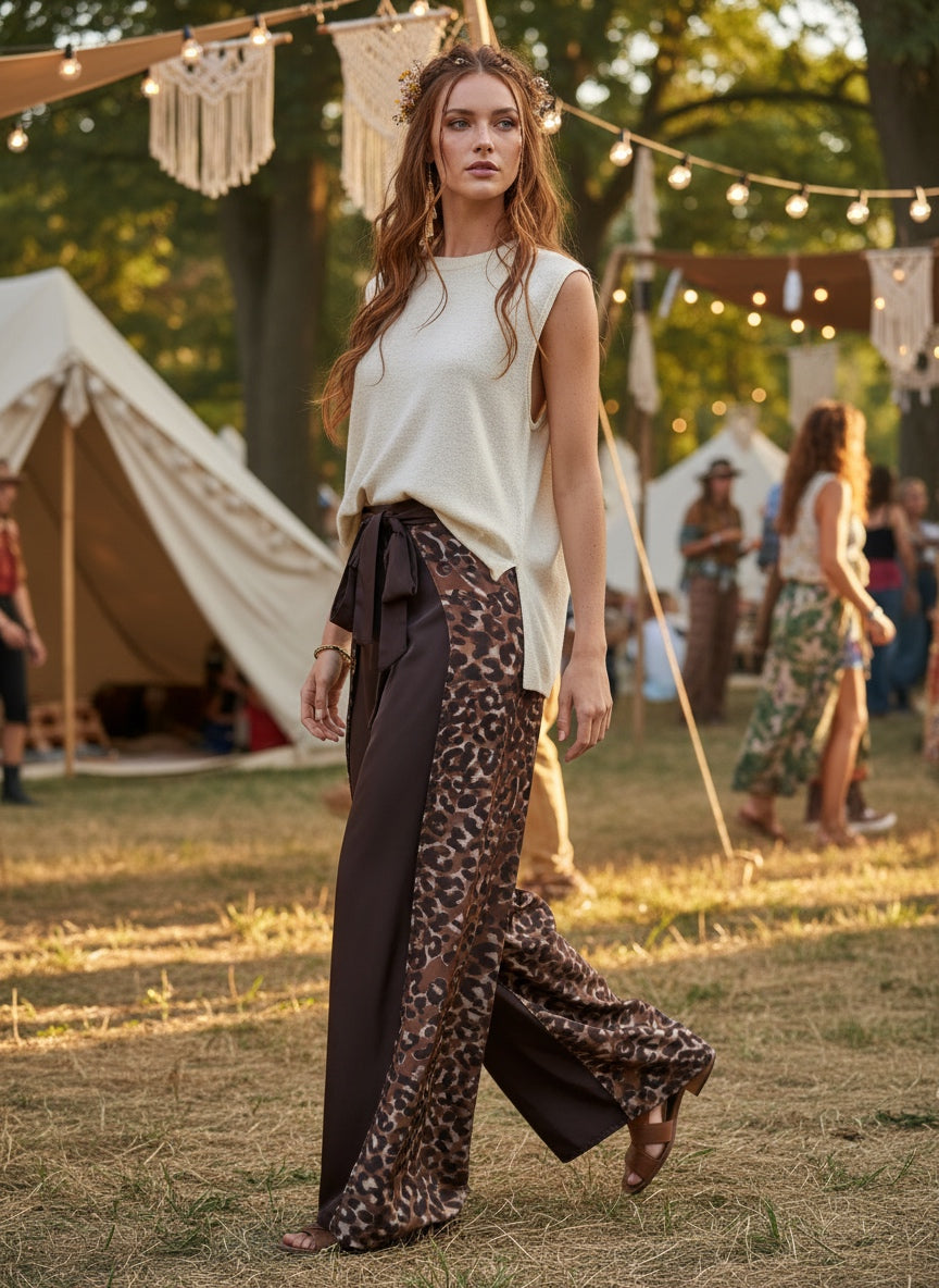 Wild Drift Wrap Pants by ByCallimila